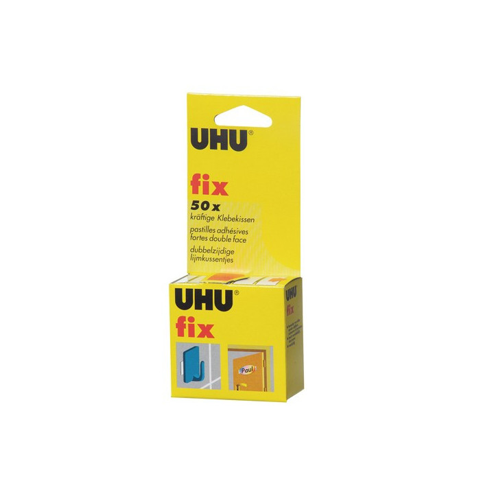 Αυτοκόλλητα Διπλής Όψεως UHU (50 Τεμάχια) (UHUFIX)