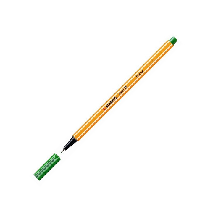 Μαρκαδόρος Σχεδίου STABILO Point 88 No.36 0.4 mm (Πράσινο) (88/36) (STB88/36GRN)