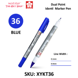 Sakura Μαρκαδόρος Identi 36 Μπλε (XYKT36) (SAKXYKT36)