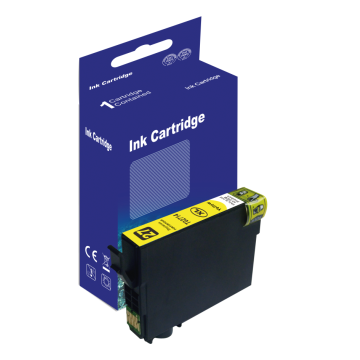 Epson 27XL Yellow Συμβατό μελάνι T2714 - T2704 - (C13T271440) - 15ml