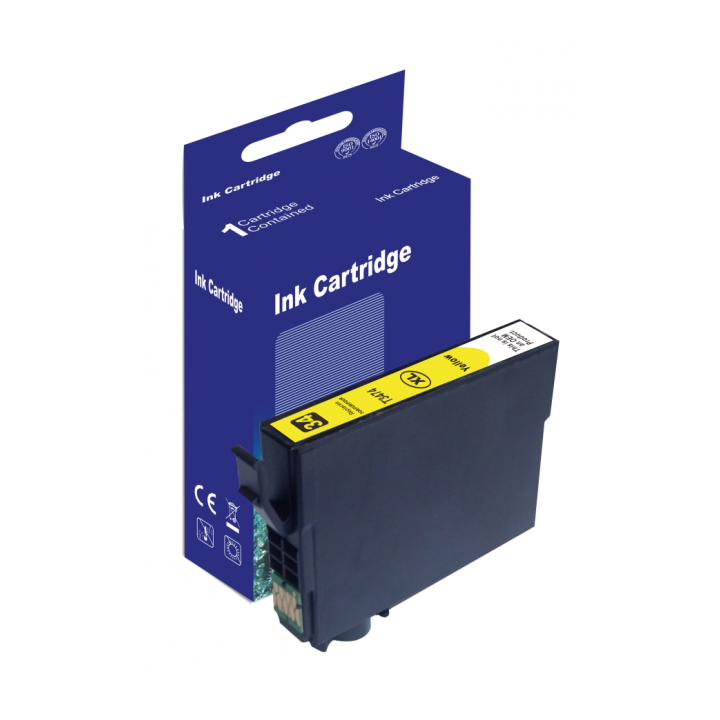 Epson 34XL Yellow Συμβατό μελάνι  T3474 -C13T34744010