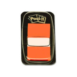 Σελιδοδείκτες 3M Post-It 25 χ 44 mm (Πορτοκαλί) (12) (6804OR) (MMM6804OR)