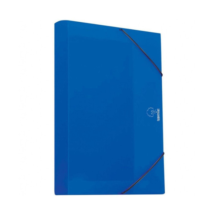 Typotrust Κουτί Μπλε με λάστιχο 25x35 Ράχη 3εκ. (FP35003-03) (TYPFP35003-03)
