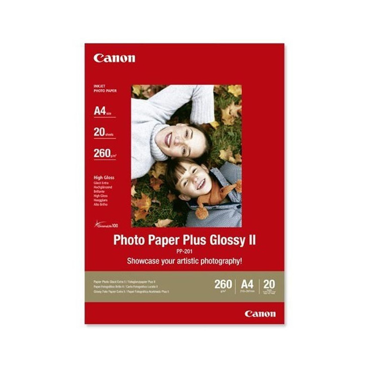Canon Φωτογραφικό Χαρτί A4 Glossy 265g/m² 20 Φύλλα (2311B019) (CAN-PP201A4)