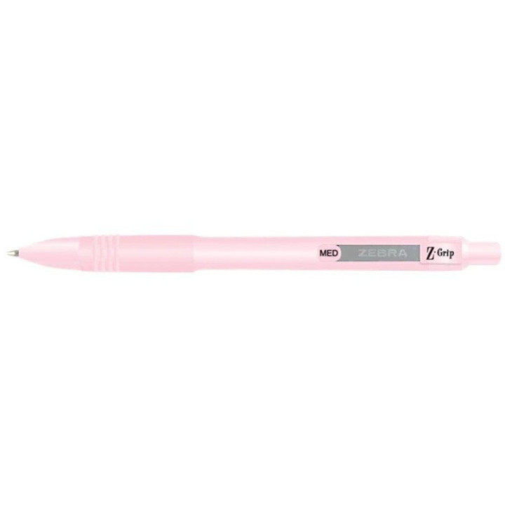 Zebra Στυλό Ballpoint Pastel Pink 1.0mm με Μπλε Μελάνι Z-Grip Smooth (ZB-91807) (ZEB91807)