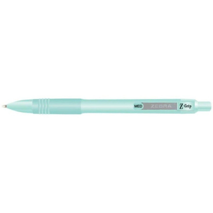 Zebra Στυλό Ballpoint Pastel Green 1.0mm με Μπλε Μελάνι Z-Grip Smooth (ZB-91804) (ZEB91804)