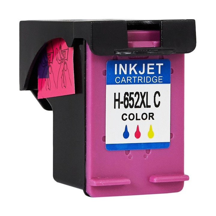 ΣΥΜΒΑΤΟ HP Μελάνι Inkjet 652 XL Colour (F6V24AE) 18 ml
