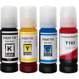 Συμβατά μελάνια Epson 103 - Multipack Yellow / Cyan / Magenta / Black (70ml) (C13T00S64A) (EPST00S64A)