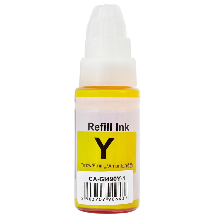 ΣΥΜΒΑΤΟ Canon Μελάνι GI490Y Yellow 70 ml
