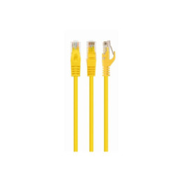 Gembird U/UTP Cat.6 Καλώδιο Δικτύου Ethernet 1m Κίτρινο (PP6U-1M/Y) (GEMPP6U-1M-Y)