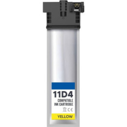 Epson T11D4  Yellow Συμβατό μελάνι  (C13T11D440) -  (75ml)