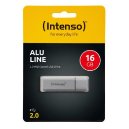 Intenso USB 2.0 Stick 16GB Alu Line Silver (3521472) (NSO3521472)