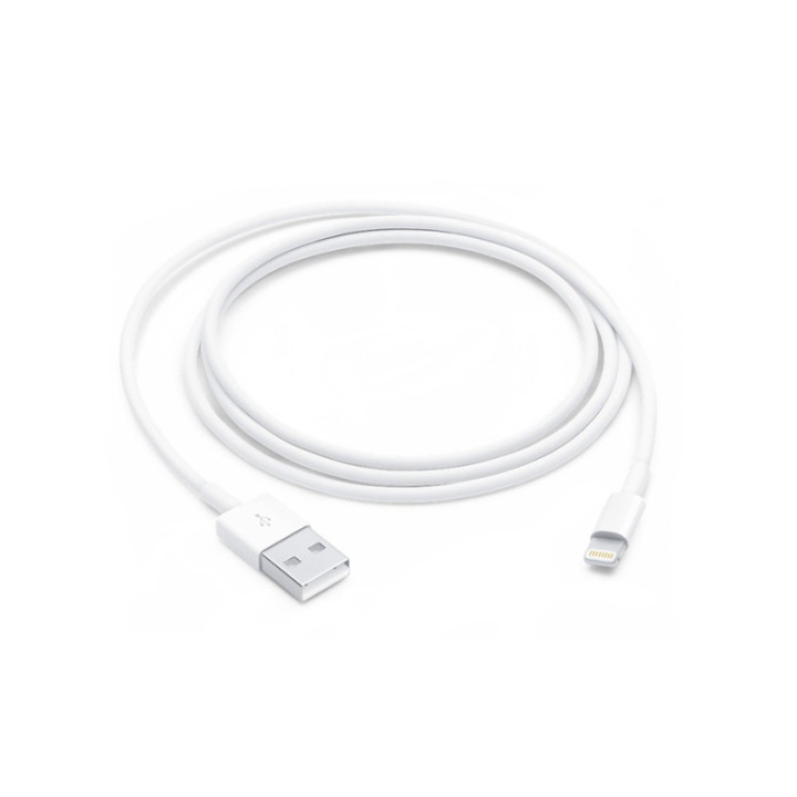 Apple USB-A to Lightning Cable White 1m (MUQW3ZM/A) (APPMUQW3ZM-A)