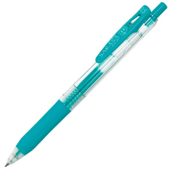 Zebra Sarasa Clip 0.5 Gel Pen Cyan (ZB-45132) (ZEB45132)