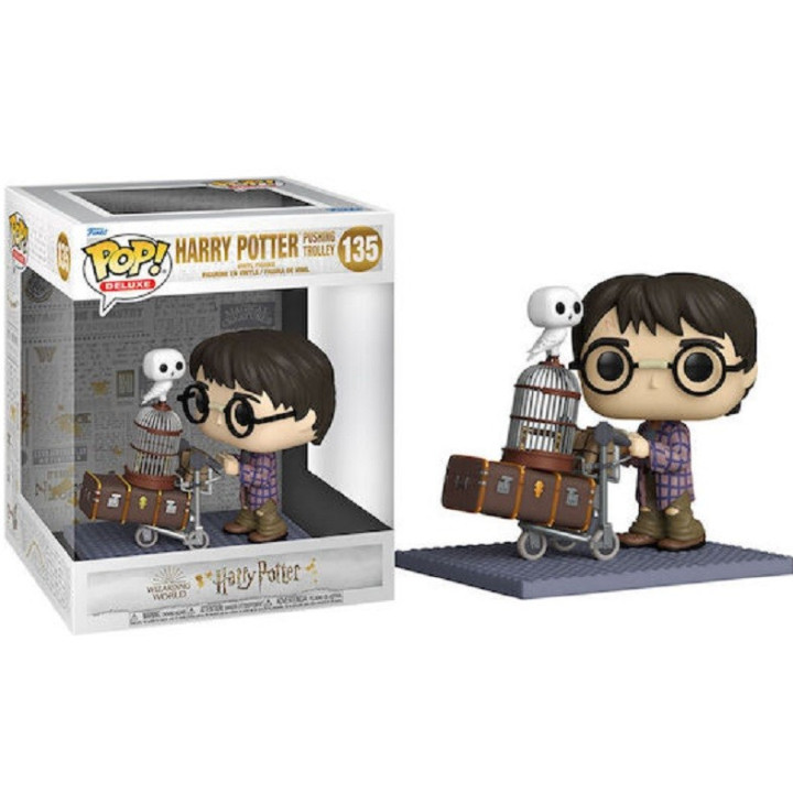 Funko Pop Deluxe ! Harry Potter - Harry Potter Pushing Trolley 135