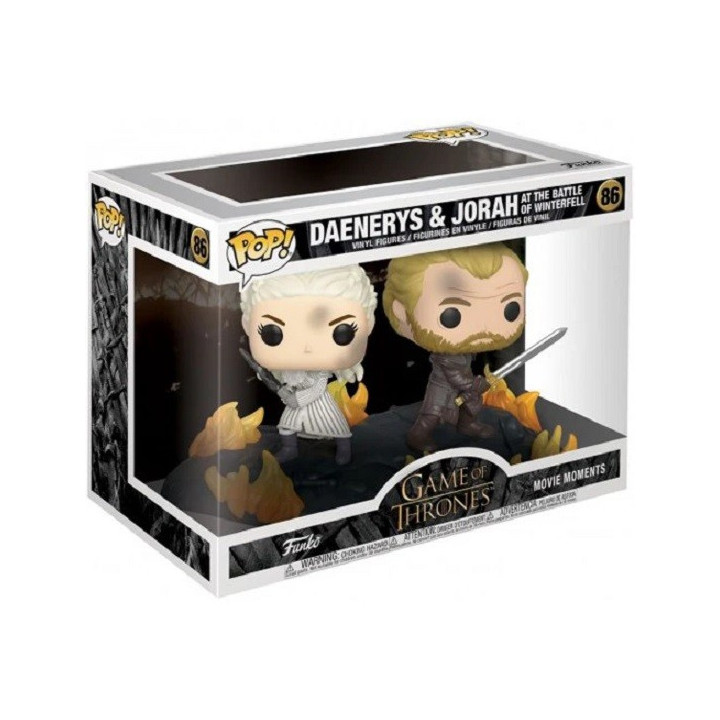 Funko Pop! Vinyl Figure Moment 86 - Daenerys And Jorah B2B With Swords (Game Of Thrones)