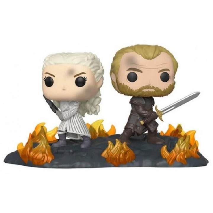 Funko Pop! Vinyl Figure Moment 86 - Daenerys And Jorah B2B With Swords (Game Of Thrones)