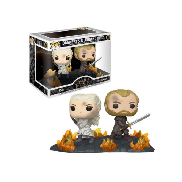 Funko Pop! Vinyl Figure Moment 86 - Daenerys And Jorah B2B With Swords (Game Of Thrones)