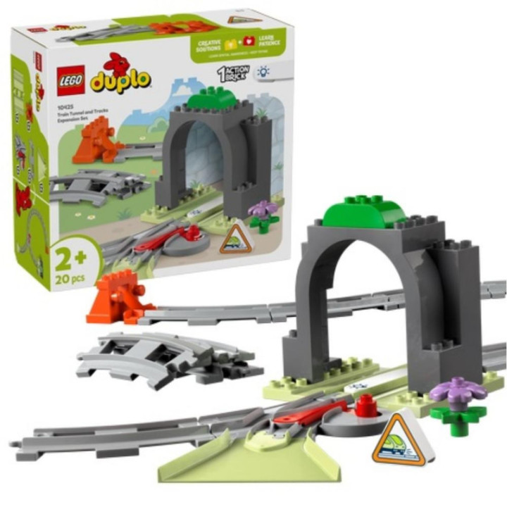 Lego Duplo Town Railway Tunnel And Rails Expansion Set (10425) (LGO10425)