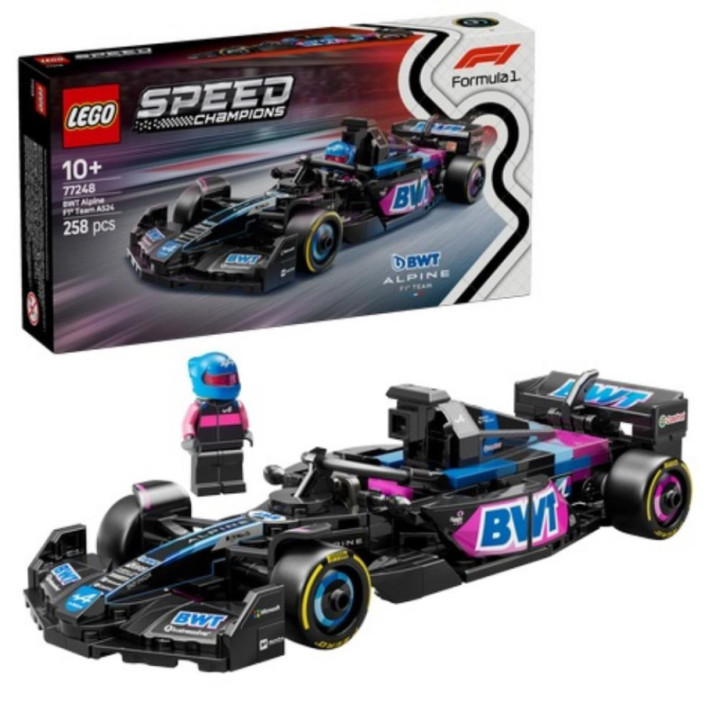 Lego Speed ​​Champions Bwt Alpine F1 Team A524 Racing Car (77248) (LGO77248)