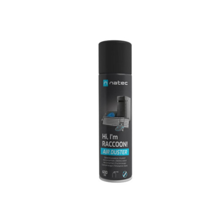 Natec Raccon Compressed Spray Duster 600 ml (NSC-1763) (NTCNSC-1763)