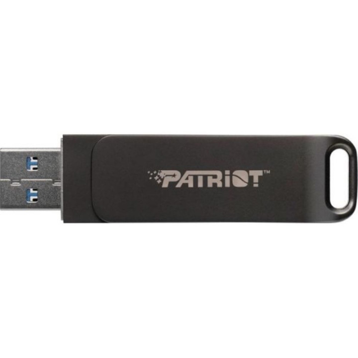 Patriot Rage R550 128Gb Black USB-A und USB-C 3.2 Gen 1 (PE128GR550DSAD) (PATRPE128GR550DSAD)