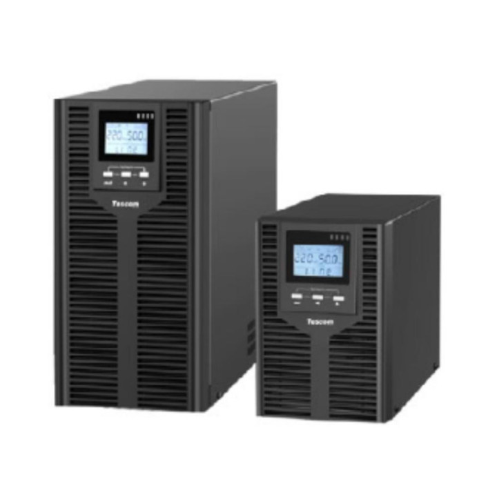 Tescom UPS PRIME TOWER 1kVA/1000W LCD with 2 x 12V 9Ah 12A (UPS.0939) (TSUPS0939)