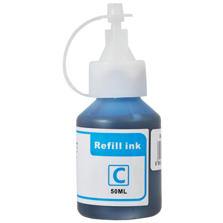 Συμβατό μελάνι BROTHER BT5000C CYAN (50ml)