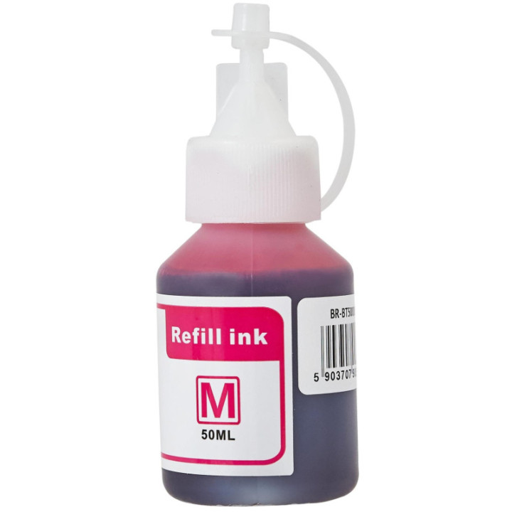 Συμβατό μελάνι BROTHER BT5000M MAGENTA (50ml)