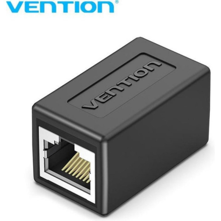 VENTION Cat.6 FTP Network Extender RJ45 Connector Black 10-Pack (IPVB0-10) (VENIPVB0-10)