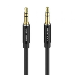 VENTION 3.5mm Male to Male Audio Cable 1M Black Aluminum Alloy Type (BAXBF) (VENBAXBF)