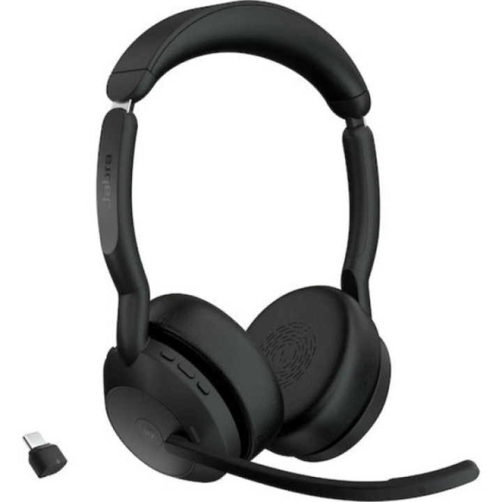 Jabra Headset Evolve2 55 MS Stereo Bluetooth USB-C (25599-999-899) (JAB25599-999-899)