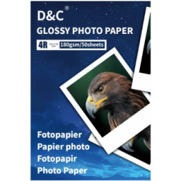 DC 180G Glossy photo paper 4R (102*152mm, 50sheets)