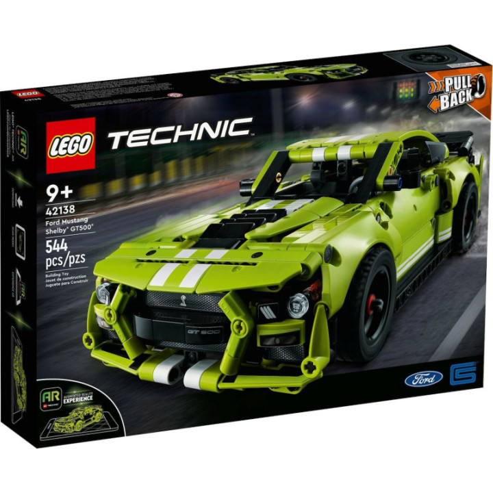 LEGO Technic - Ford Mustang Shelby GT500 42138, 544 pieces