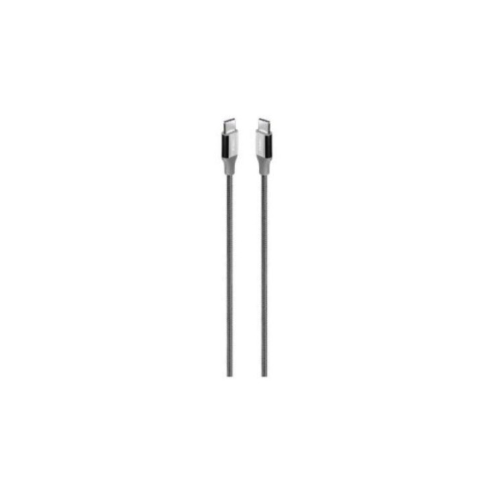 ttec AlumiCable 65W Type-C - Type-C Fast Charge CableSpace Grey300cm (2DK52UG) (TTEC2DK52UG)