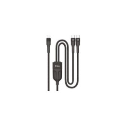 ttec AlumiCable Duo USB-C – 2 USB-C 100W Fast Charge Cable150cm (2DK55S) (TTEC2DK55S)