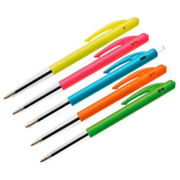 BIC Ballpoint Pen M10 Colors Limited Edition M Assorted (8935821) (BIC8935821)