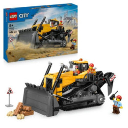 Lego City Yellow Bulldozer with Front Loader (60466) (LGO60466)