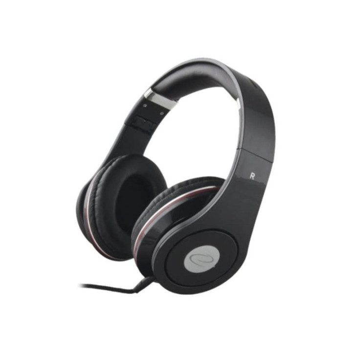 Esperanza Headphones Audio Stereo Eh141k Renell Black (EH141K) (ESPEH141K)