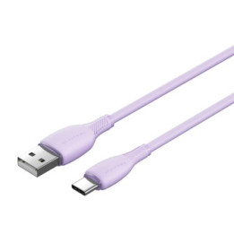 VENTION USB 2.0 A Male to C Male 3A Cable 0.25M Purple PVC Type (CTWVC) (VENCTWVC)