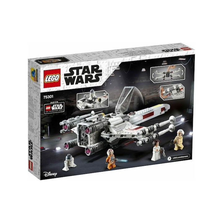 LEGO 75301 Star Wars Luke Skywalkers's X-wing Fighter για 9+ Ετών 474τμχ