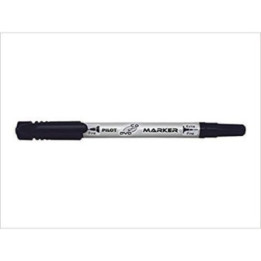 Pilot Twin-Tip CD/DVD Permanent Marker Fine & Extra Fine Black (SCA-TMCD) (PILSCA-TMCD)