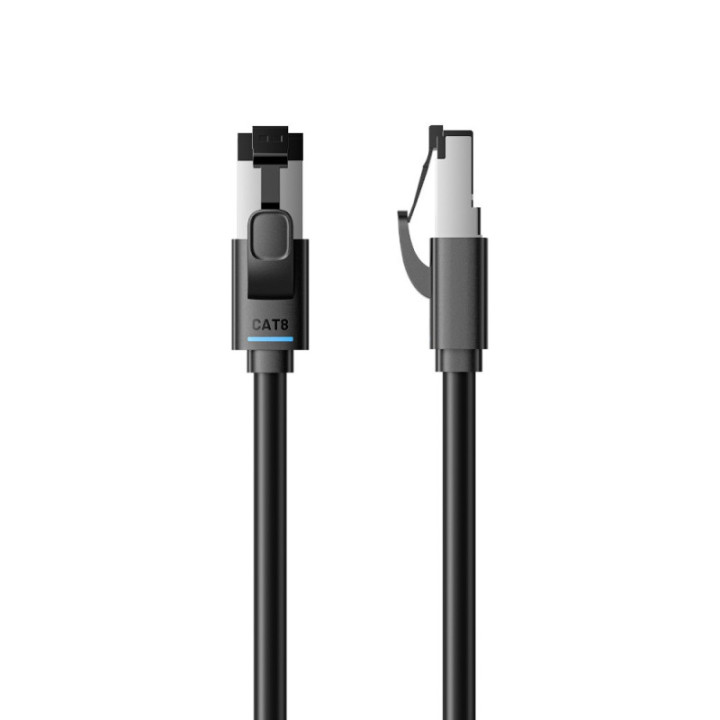 VENTION Ultra-Flexible Cat8 SFTP Ethernet Patch Cable 8M Black (IKRBK) (VENIKRBK)