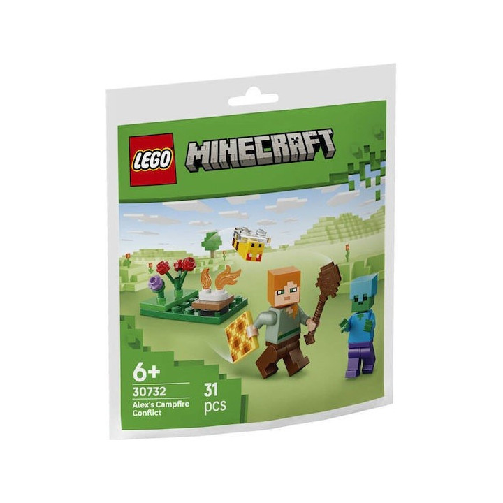 Lego Minecraft Alex's Encounter At The Campfire (Polybag) (30732) (LGO30732)
