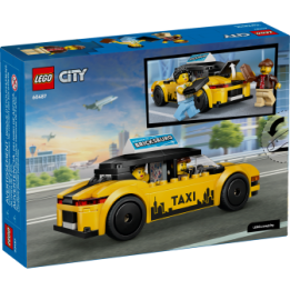 Lego City Yellow Taxi (60487) (LGO60487)