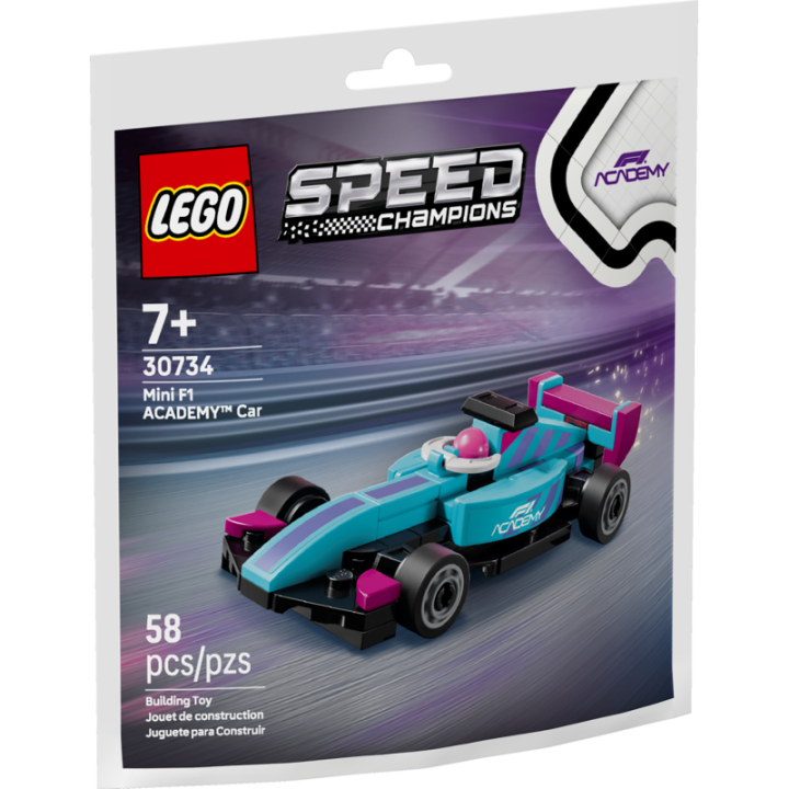 Lego Speed ​​Champions F1 Academy Mini Car (Polybag) (30734) (LGO30734)
