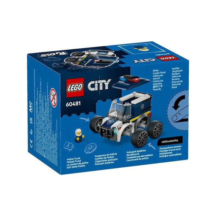 Lego City Cool Cars - Police Truck (60481) (LGO60481)