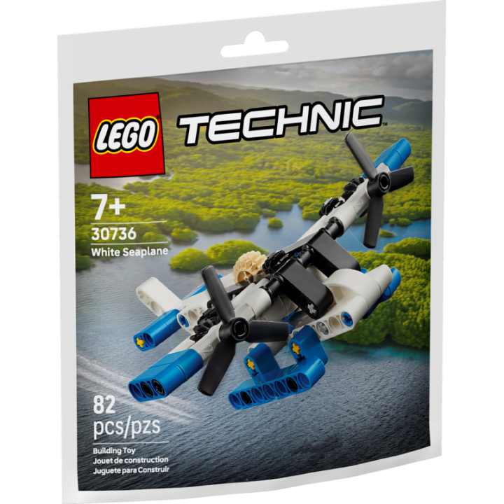 Lego Technic White Seaplane (Polybag) (30736) (LGO30736)