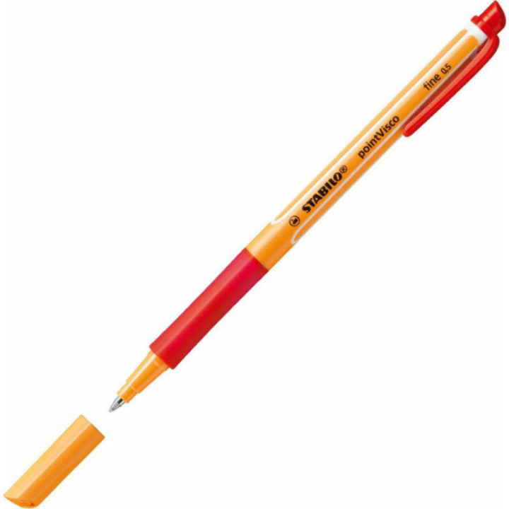 Stabilo Pointvisco Pen Ballpoint Red (1099/40) (STB1099-40)