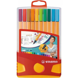 Stabilo Point Colorparade Writing Markers Set Of 20 Pieces (128088203) (STB128088203)